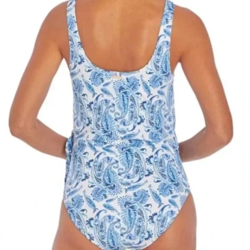 Cabana Life Charleston Wrap One Piece Swim Suit size S and M - Picture 3 of 10